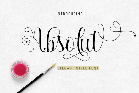 Absolut: A Luxurious Script Handwritten Font for Modern Web Design