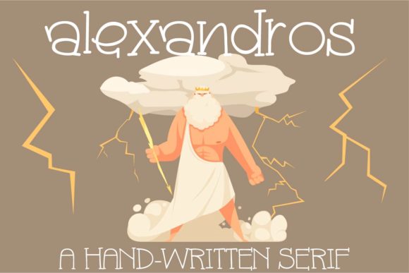 Alexandros: A Casual Handwritten Font for Timeless Editorial Design
