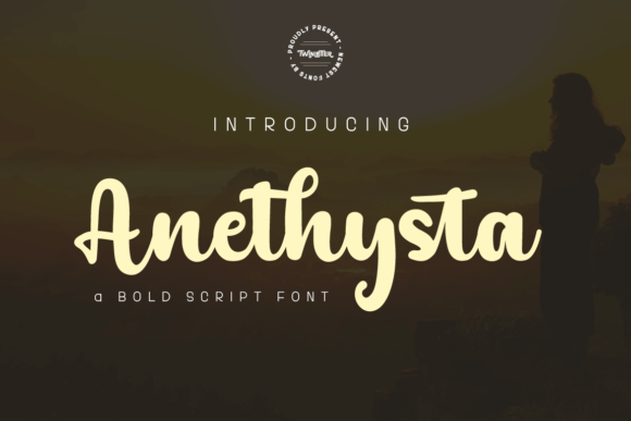 Anethysta: A Bold Handwritten Font for Stylish Editorial Design