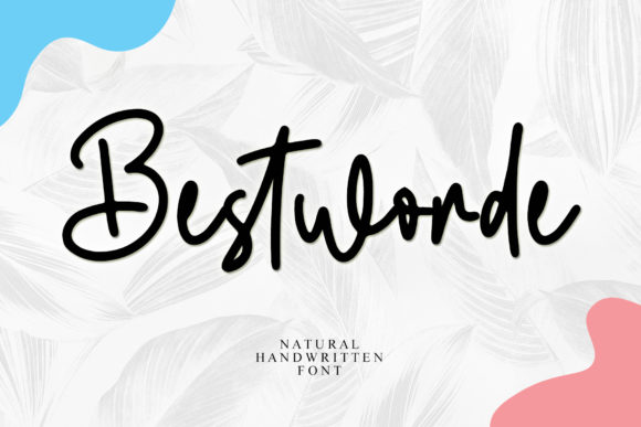 Bestworde: A Quirky Handwritten Font for Web Design and Digital Branding