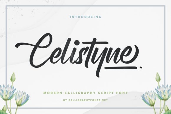 Celistyne: A Classic Handwritten Font for Elegant Editorial Design