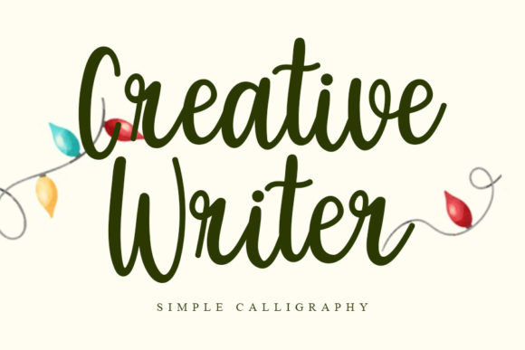 Creative Writer: A Light Handwritten Font for Luxurious Brand Design