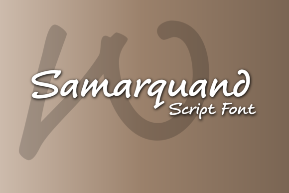 Discovering Samarquand: A Handwritten Font for Elegant Craft and Branding