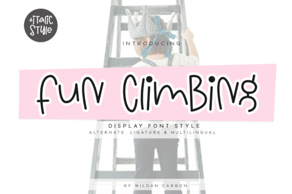 Fun Climbing: A Playful Script Handwritten Font for Creative Editorial Design
