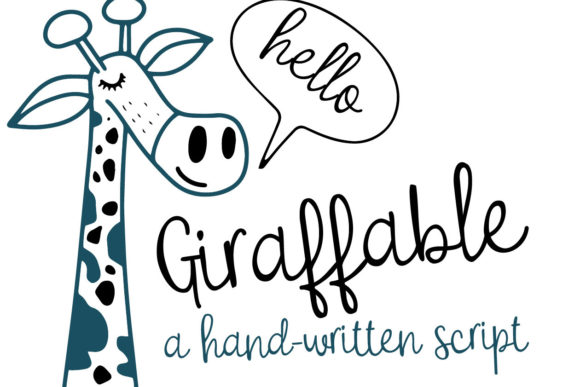 Giraffable: A Timeless Handwritten Font for Editorial Elegance