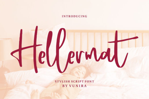 Hellermat: A Delicate Handwritten Font That Elevates Small Business Branding