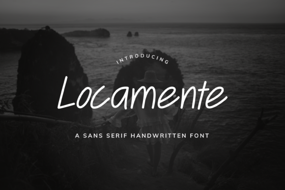 Locamente: A Versatile Handwritten Font for Crafters and Small Business Sellers