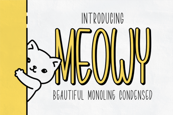Meowy: A Cute Handwritten Font for Modern Web Design Projects