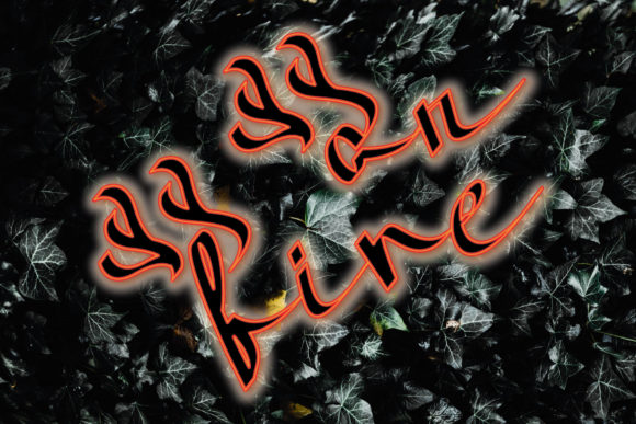 Onfire: A Bold Script Handwritten Font for Modern Design Projects