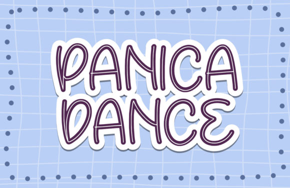 Panica Dance: A Playful Handwritten Font for Web Design Projects