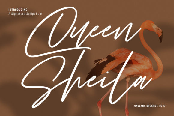 Queen Sheila: A Handwritten Font Perfect for Crafters and Small Business Sellers