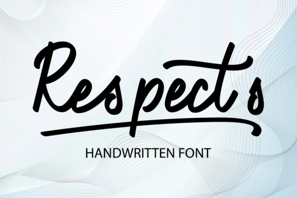 Respects: A Sweet Handwritten Font for Standout Branding Projects
