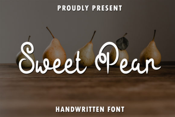 Sweet Pear: A Classic Handwritten Font for Personalized Editorial Design