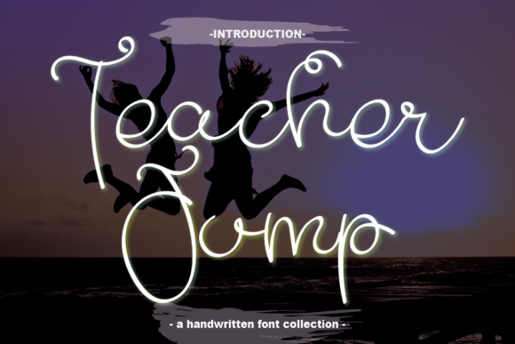 Teacher Jump: A Delicate Handwritten Font for Elegant Web Design