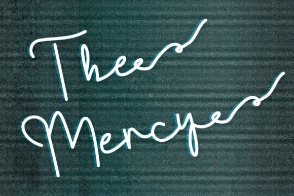 The Mercy: A Fun and Flowing Handwritten Font for Editorial Design