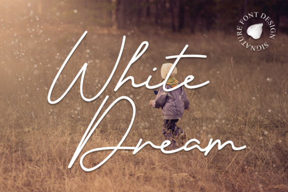 White Dream: A Handwritten Font for Elegant Editorial Design